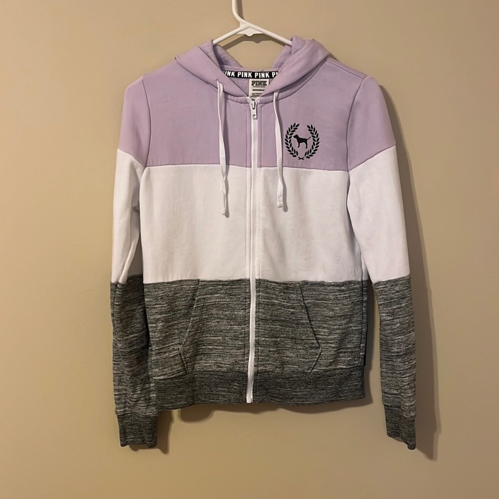 Cozy, zip front hoodie